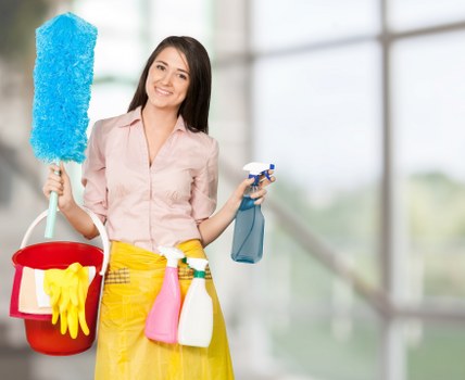 Eco-friendly cleaning equipment used by a Bermondsey cleaning company